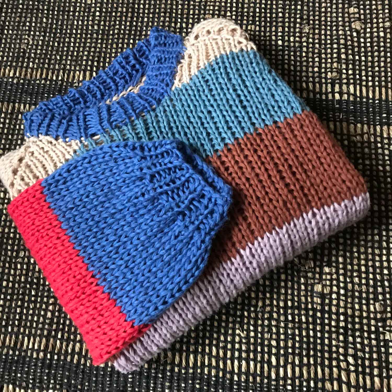 STRICKANLEITUNG | PULLOVER TOPSY TURVY RAINBOW