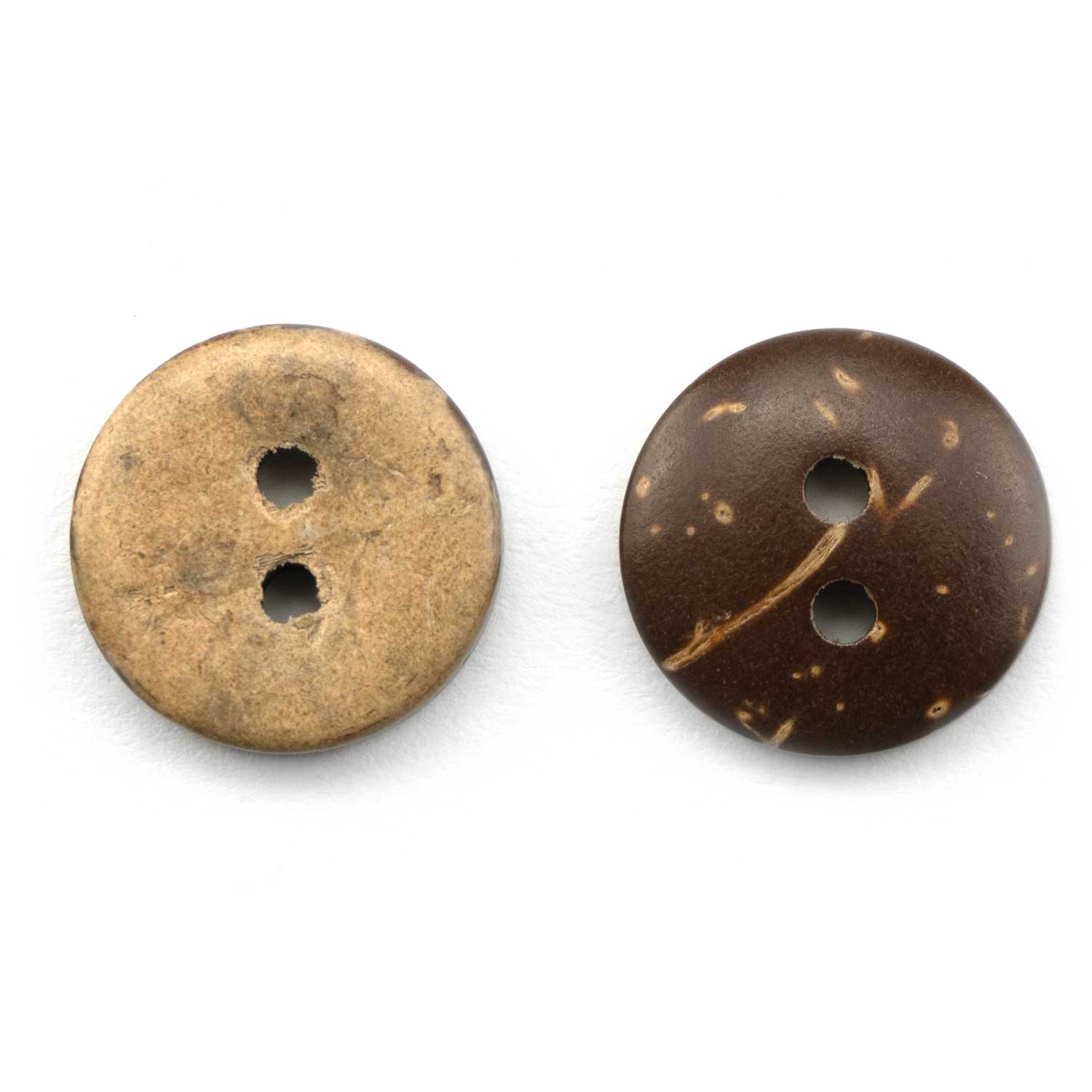 ENSEMBLE DE BOUTONS EN NOIX DE COCO x5