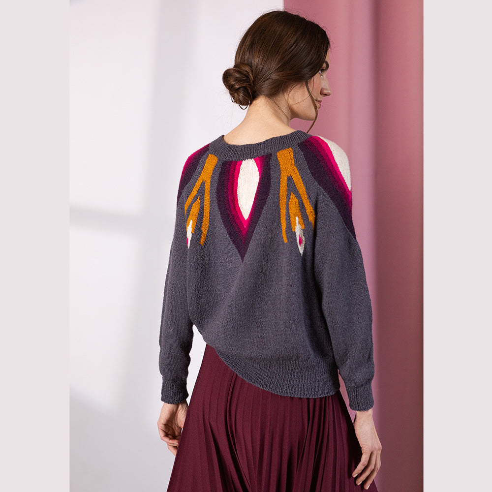STRICKANLEITUNG | PULLOVER ORCHIDEJA