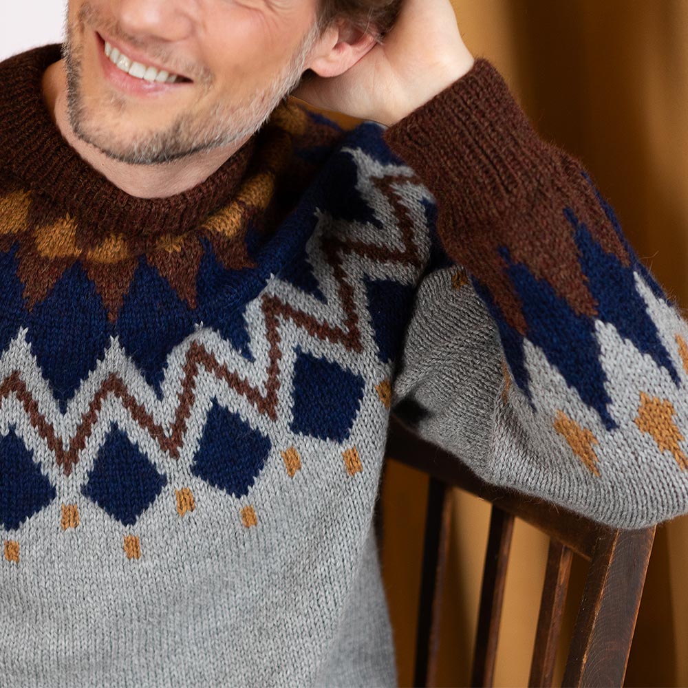 STRICKANLEITUNG | HERRENPULLOVER LARES