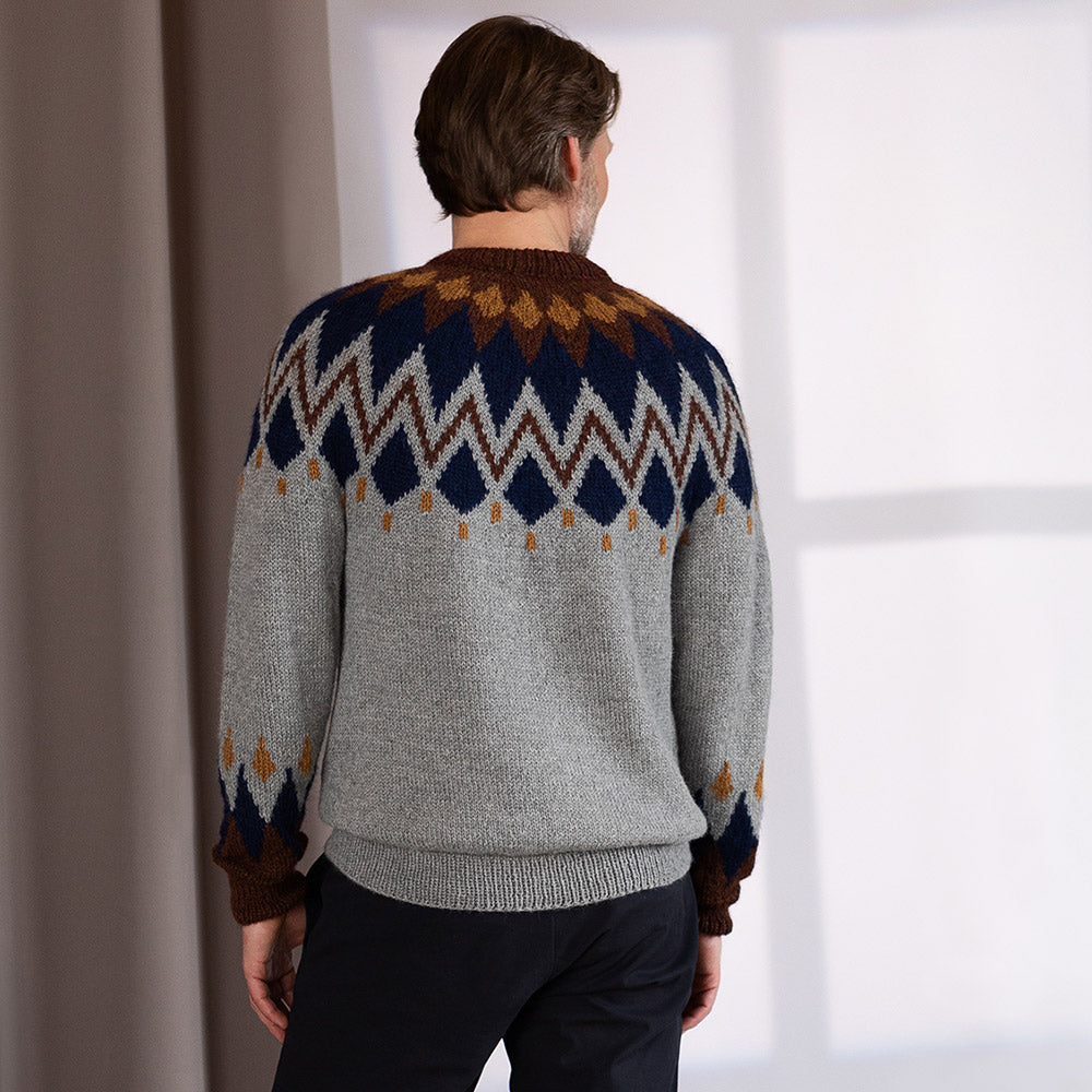 STRICKANLEITUNG | HERRENPULLOVER LARES