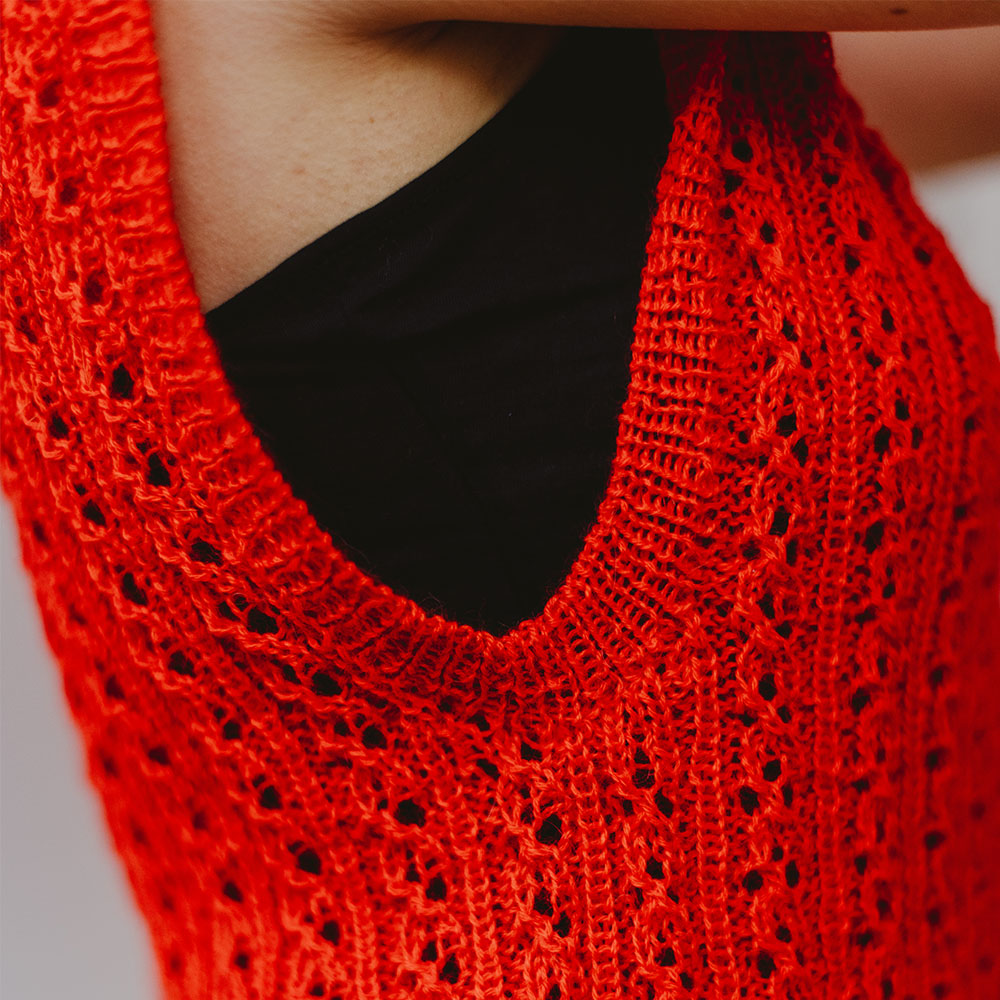 STRICKANLEITUNG | WESTE LAINA