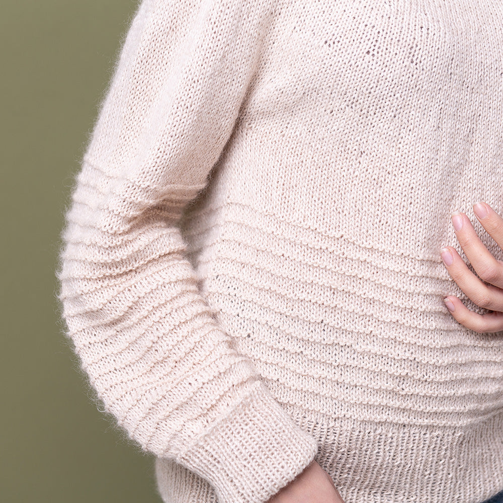 STRICKANLEITUNG | PULLOVER DELICATE STRIPES