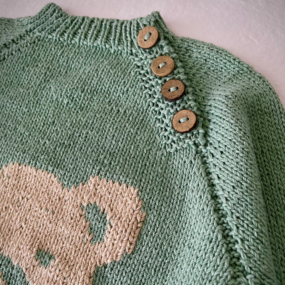 STRICKANLEITUNG | KINDERPULLOVER BORA