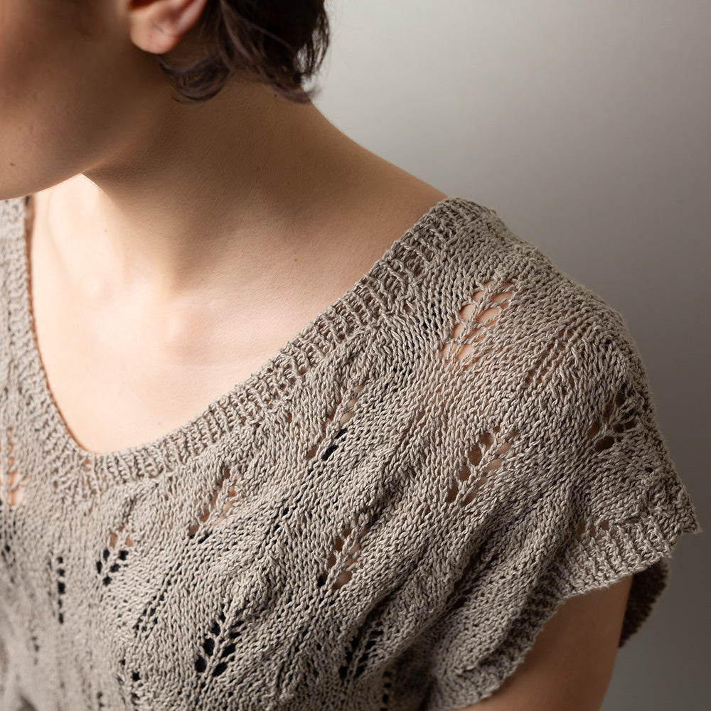 STRICKANLEITUNG | T-SHIRT ASPEN LEAF