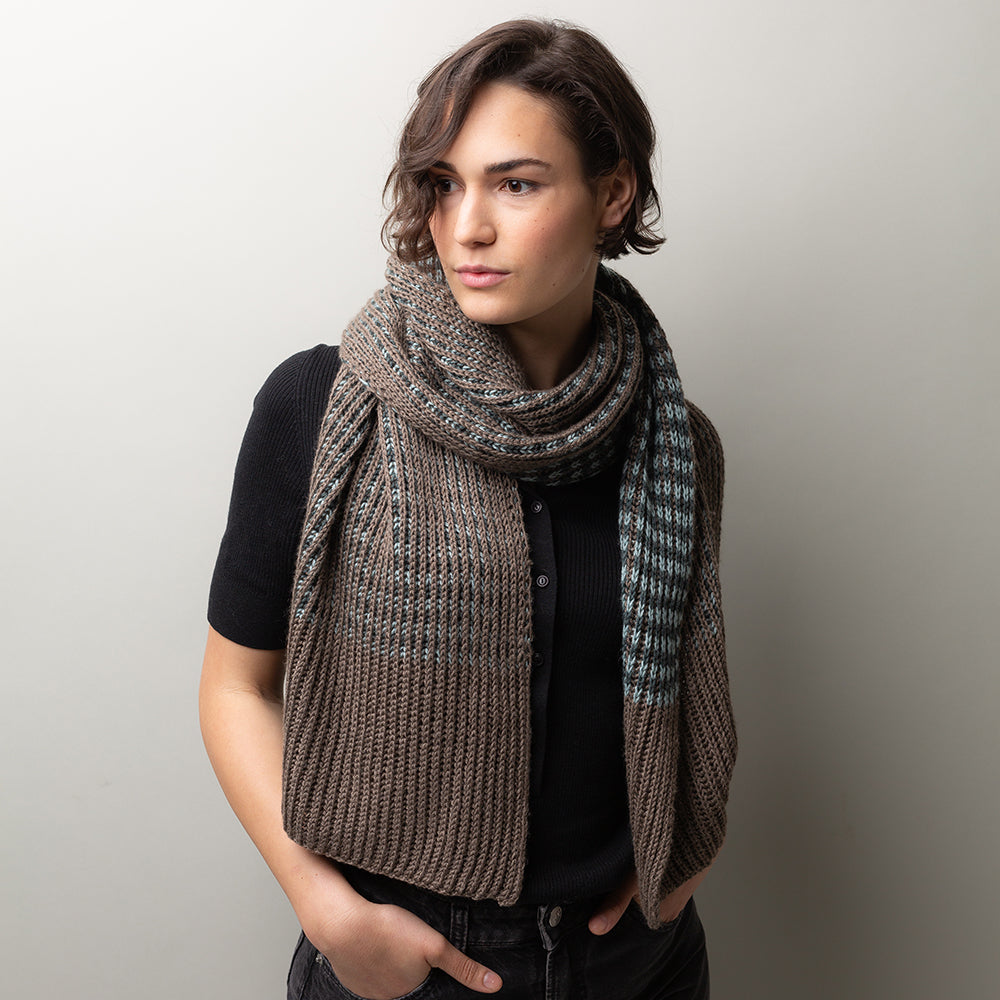 STRICKANLEITUNG | COLOR ECHO SCARF