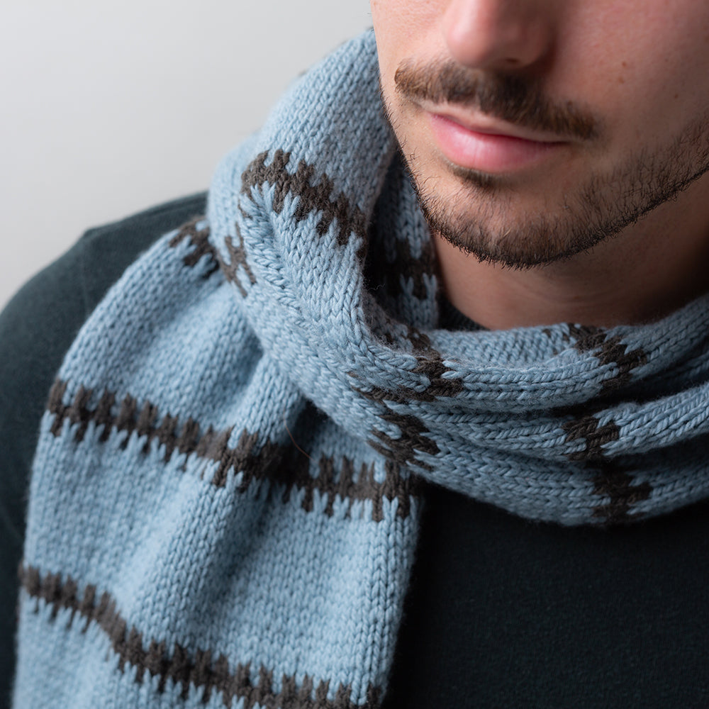 PATTERN | SLIP LINES SCARF