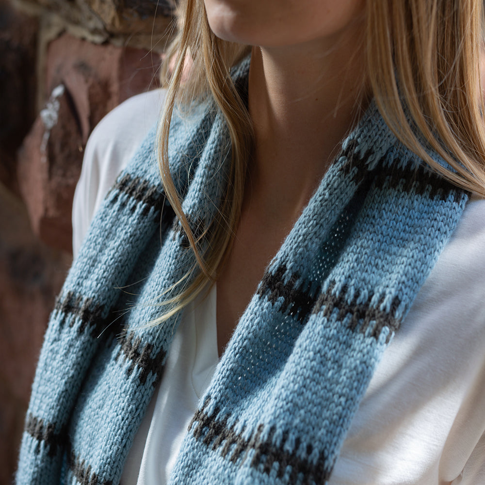 PATTERN | SLIP LINES SCARF