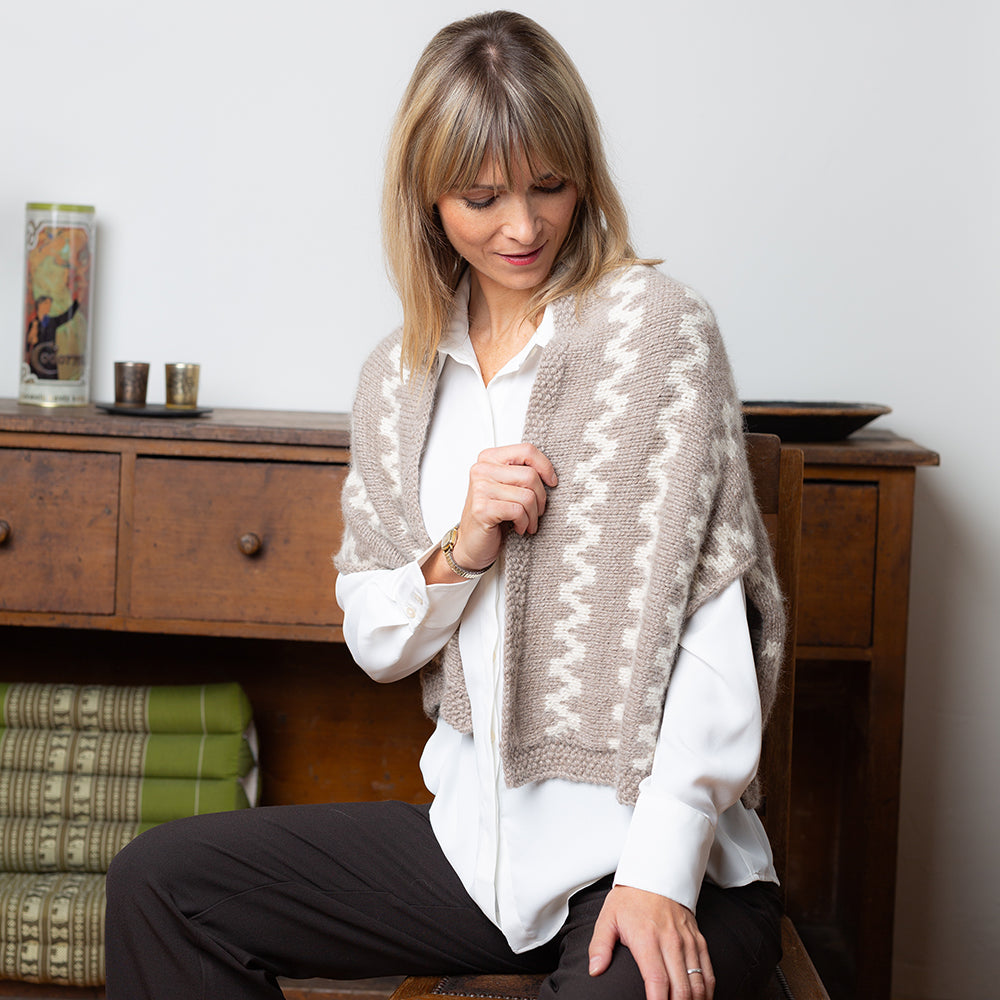 STRICKANLEITUNG | ZIGZAG CAPE