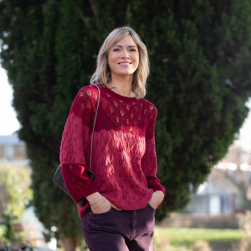 STRICKANLEITUNG | LEAF WHISPER SWEATER