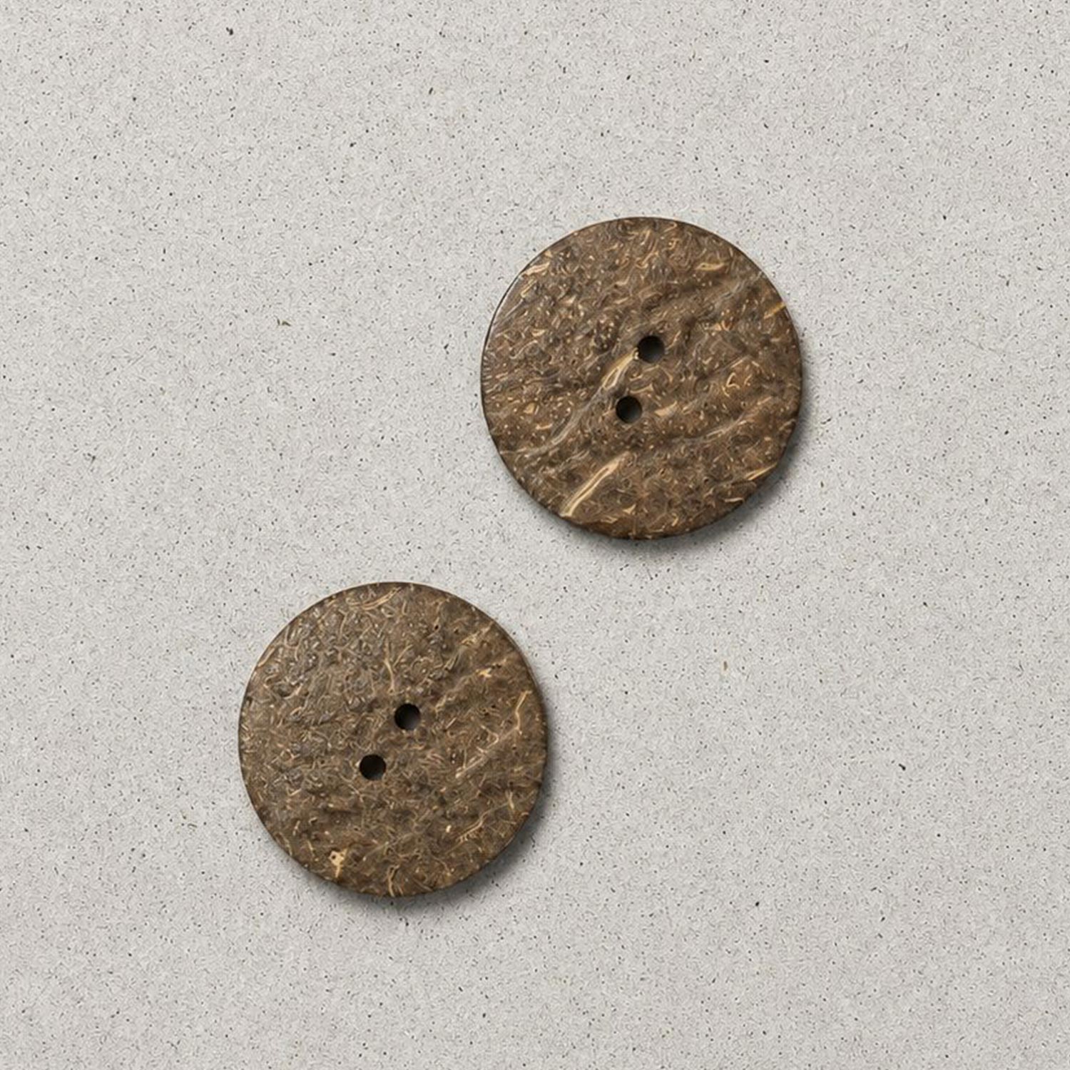 BOUTONS EN NOIX DE COCO 25 mm – Lot de 2