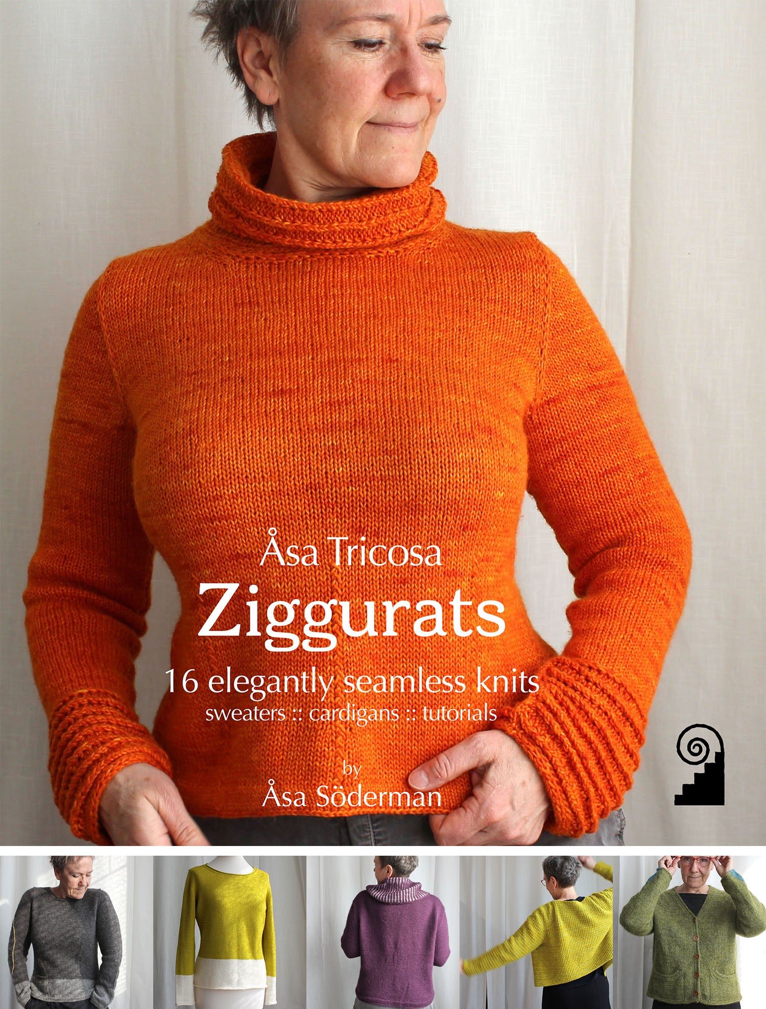 Buch Ziggurats · 16 Elegantly Seamless Knits von Åsa Tricosa