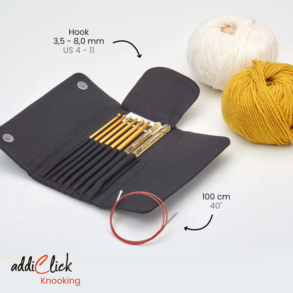 addiClick Häkelnadel-Set
