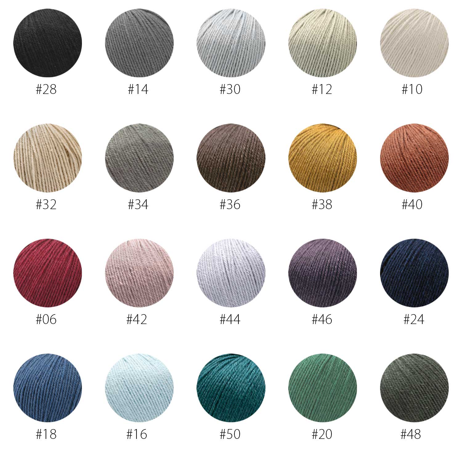 SAFFIRA | MERINO WOLLE & MAULBEERSEIDE (GOTS)