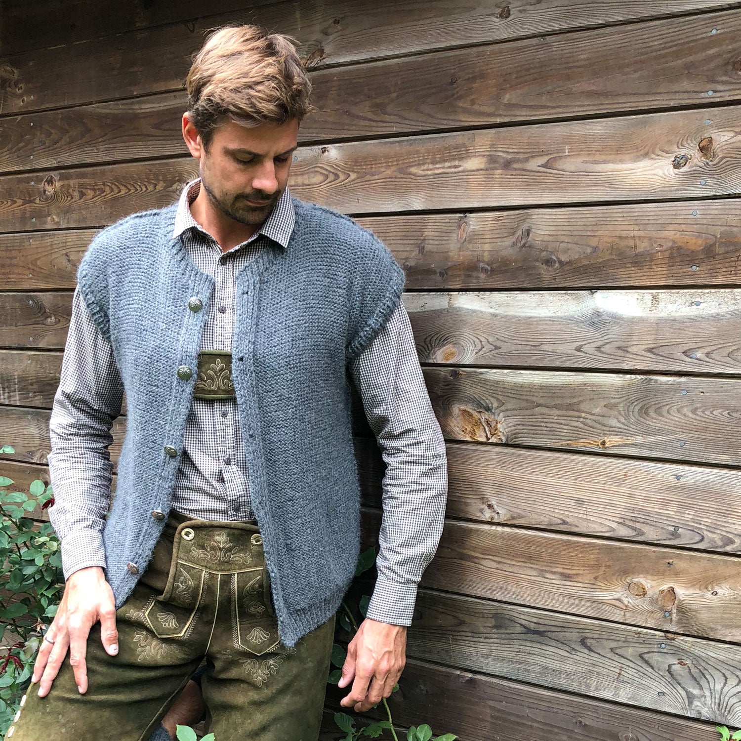 STRICKANLEITUNG | HERRENWESTE MÚNICH