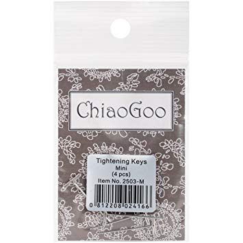 ChiaoGoo Seilschlüssel Small/Large – 4 Stück