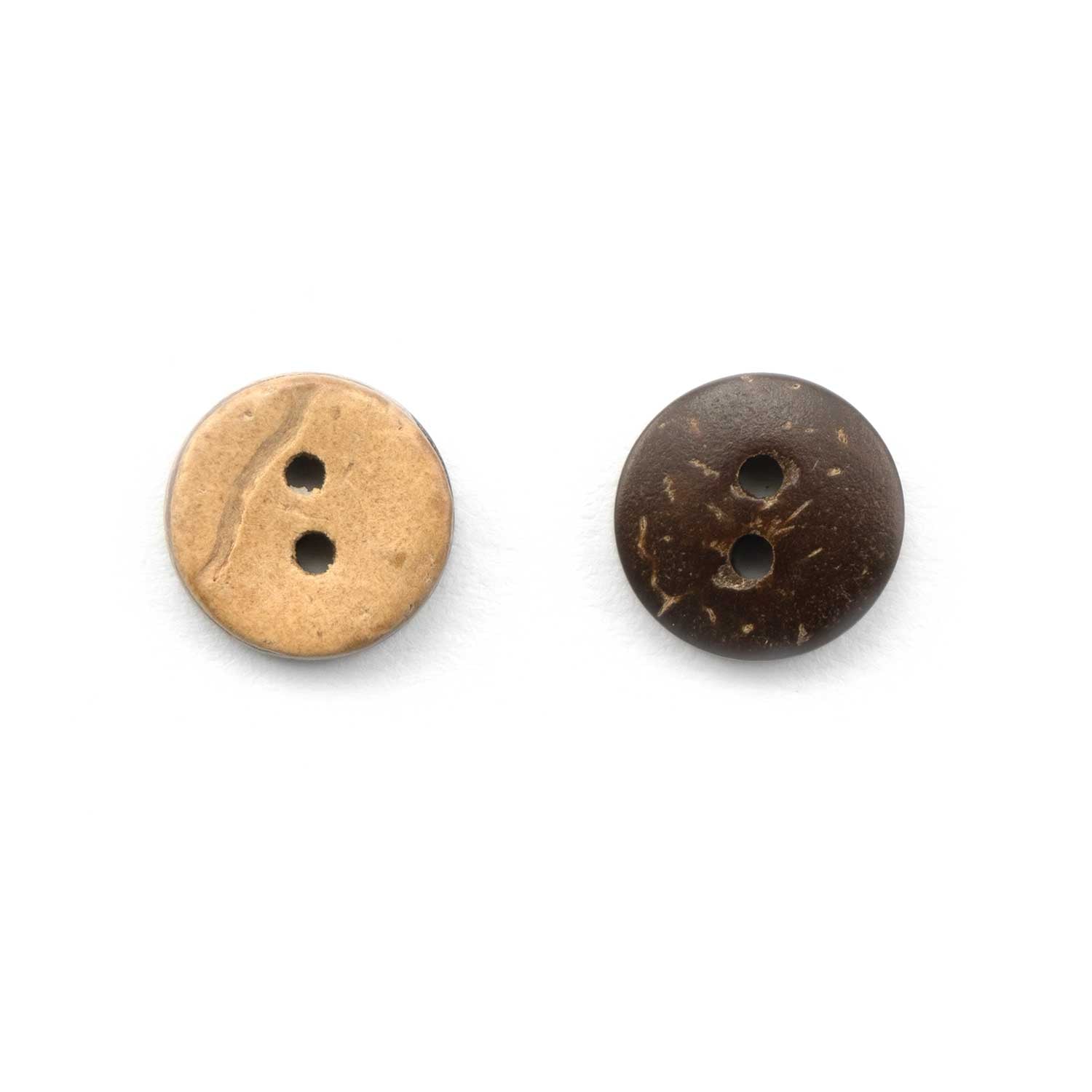 ENSEMBLE DE BOUTONS EN NOIX DE COCO x5