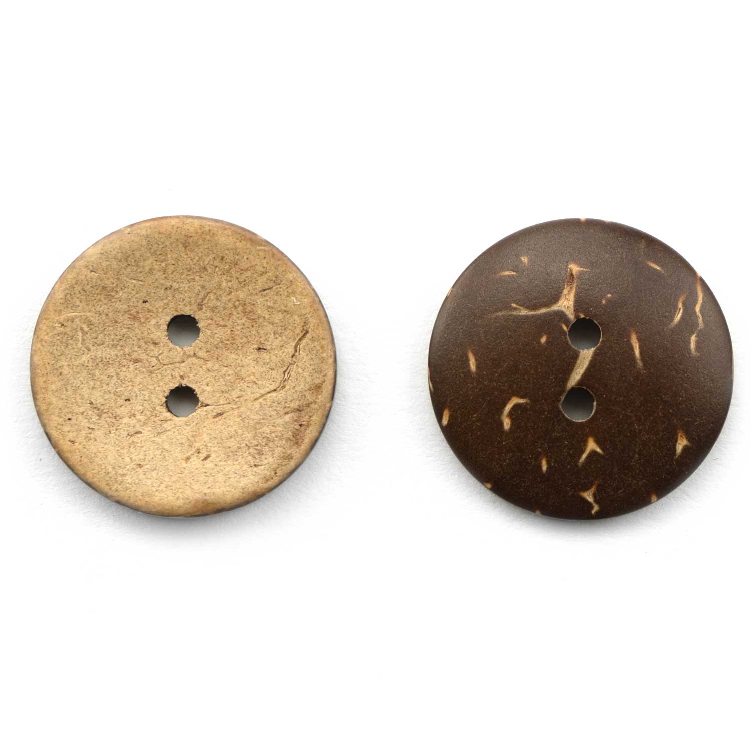ENSEMBLE DE BOUTONS EN NOIX DE COCO x5