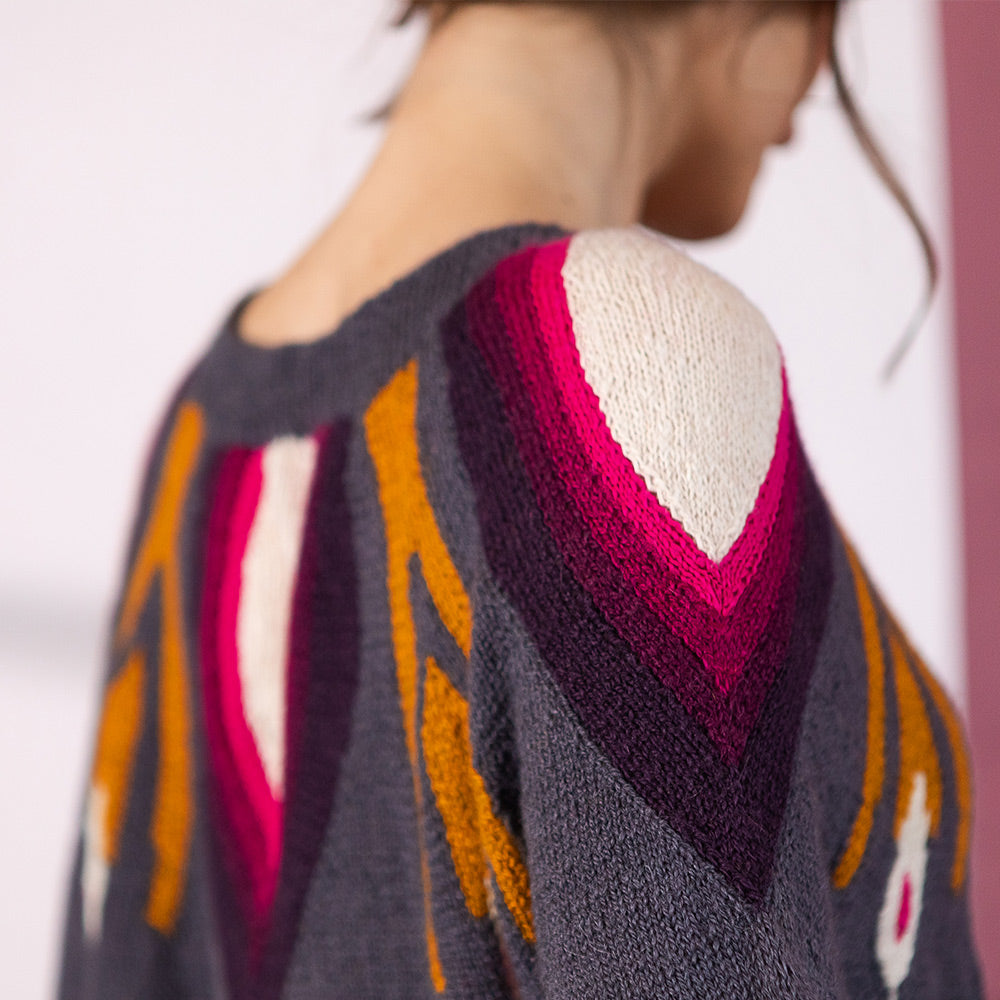STRICKANLEITUNG | PULLOVER ORCHIDEJA