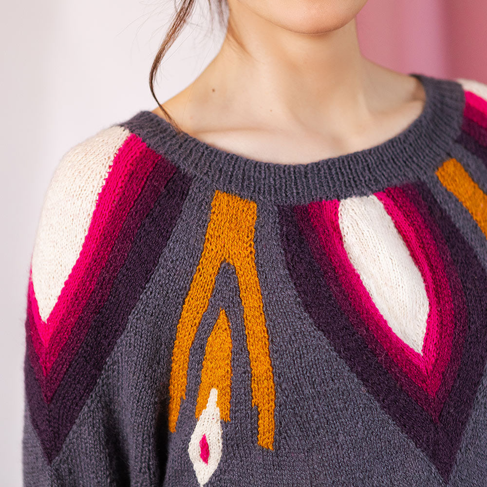 STRICKANLEITUNG | PULLOVER ORCHIDEJA