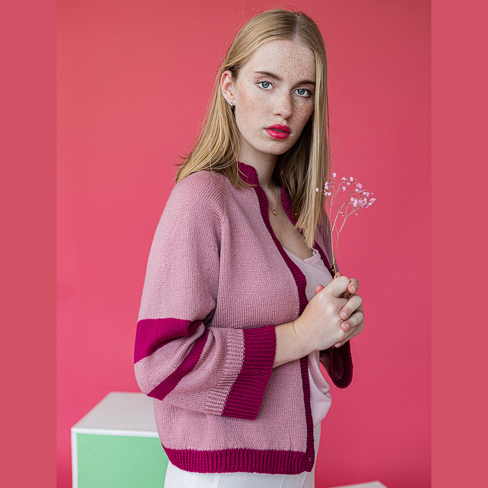 STRICKANLEITUNG | BLOUSON PAULITA