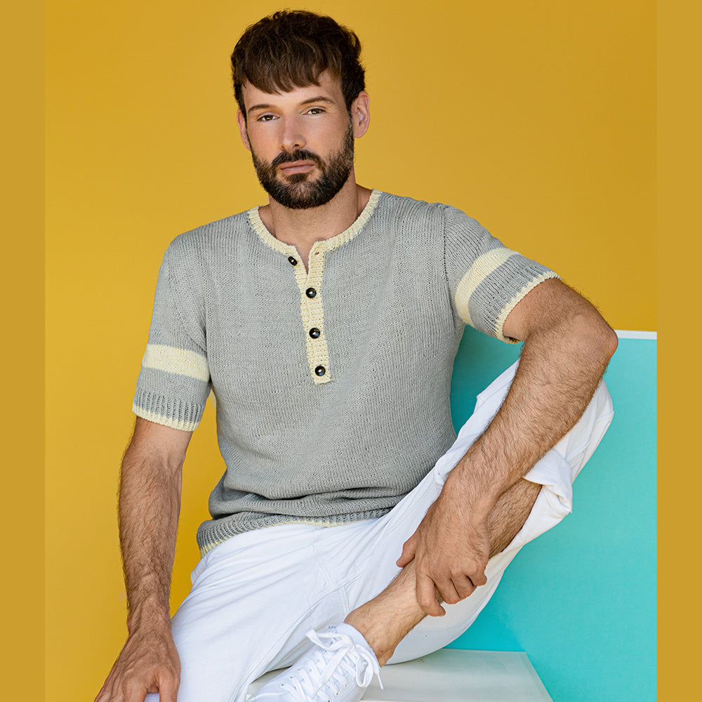STRICKANLEITUNG | HERRENSHIRT DELBEE