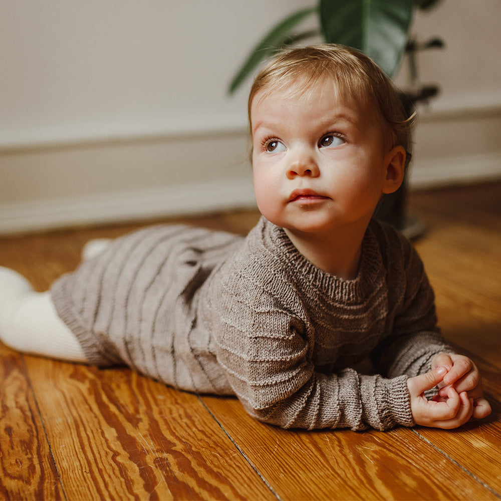 MODÈLE | BODY MANCHES LONGUES POUR BÉBÉ ELANO