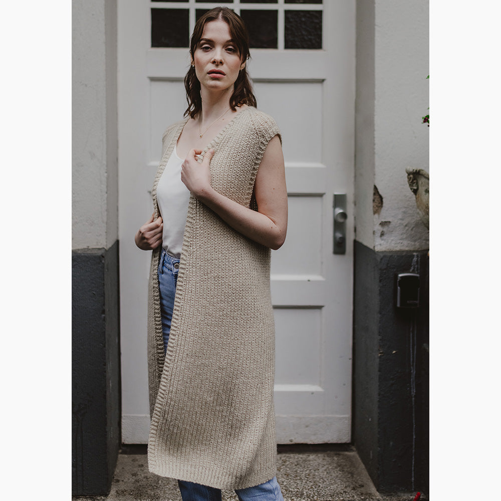 STRICKANLEITUNG | WESTE MERON
