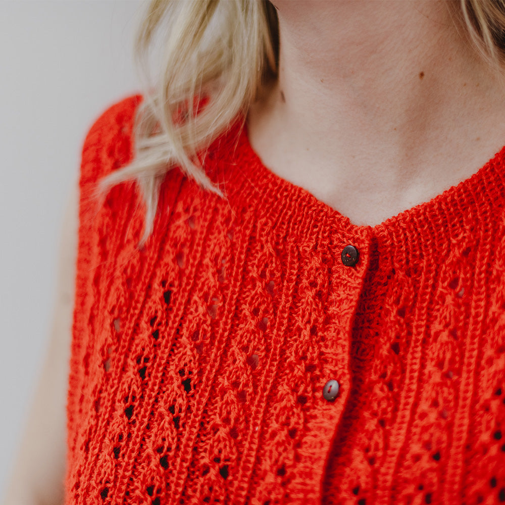 STRICKANLEITUNG | WESTE LAINA