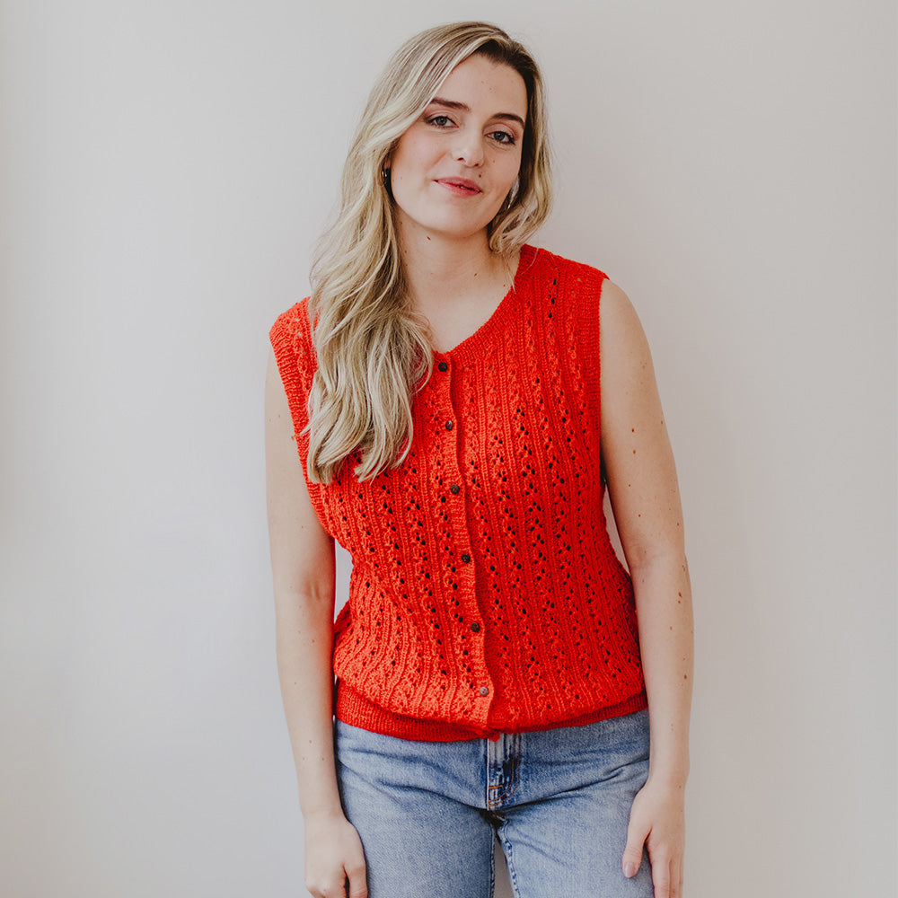 STRICKANLEITUNG | WESTE LAINA