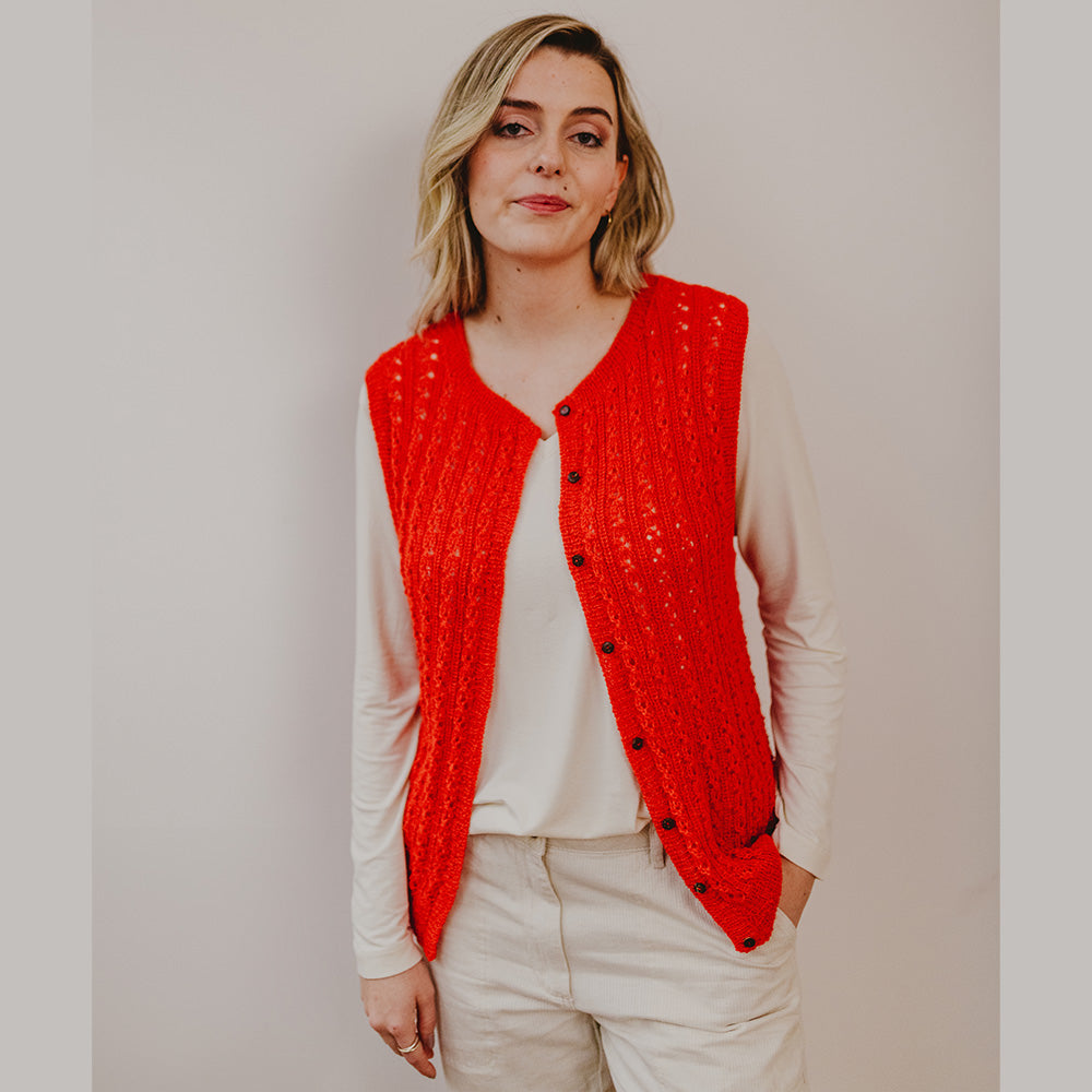 STRICKANLEITUNG | WESTE LAINA