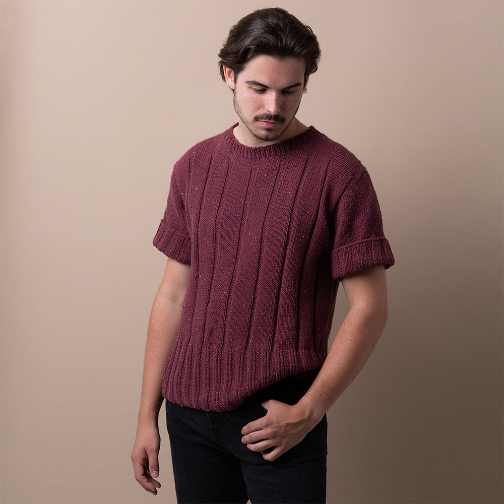 STRICKANLEITUNG | HERRENSHIRT LUIGI