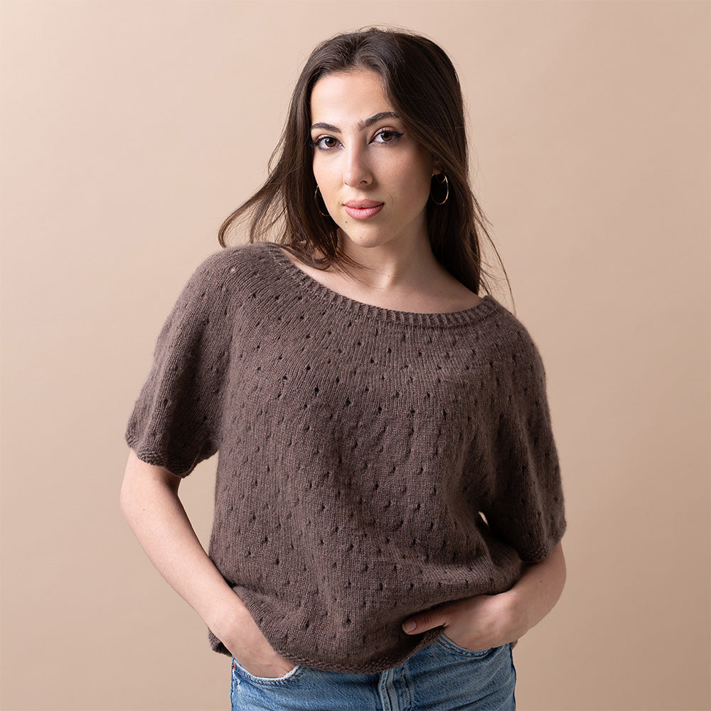 STRICKANLEITUNG | SHIRT AJOUR STITCH