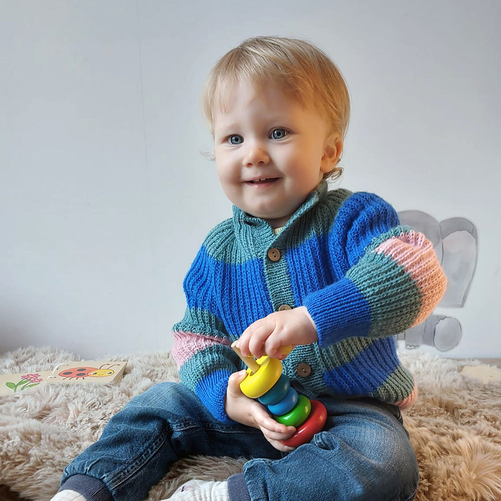 STRICKANLEITUNG | BABYJACKE JESINA