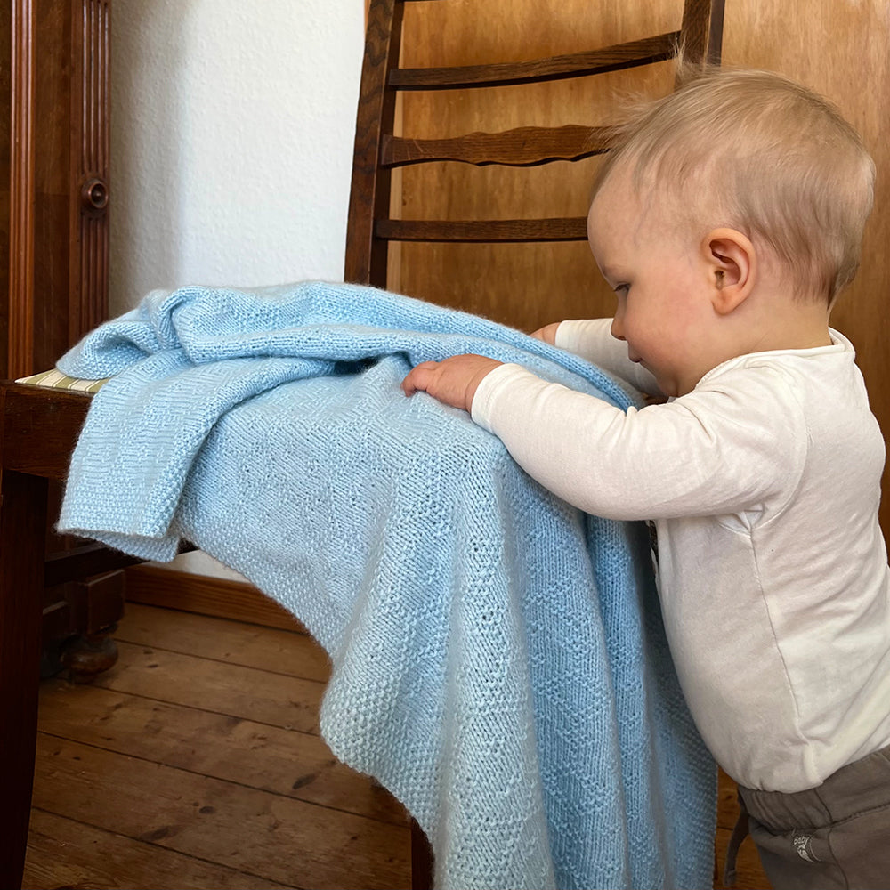 STRICKANLEITUNG | BABYDECKE LITTLE DIAMONDS