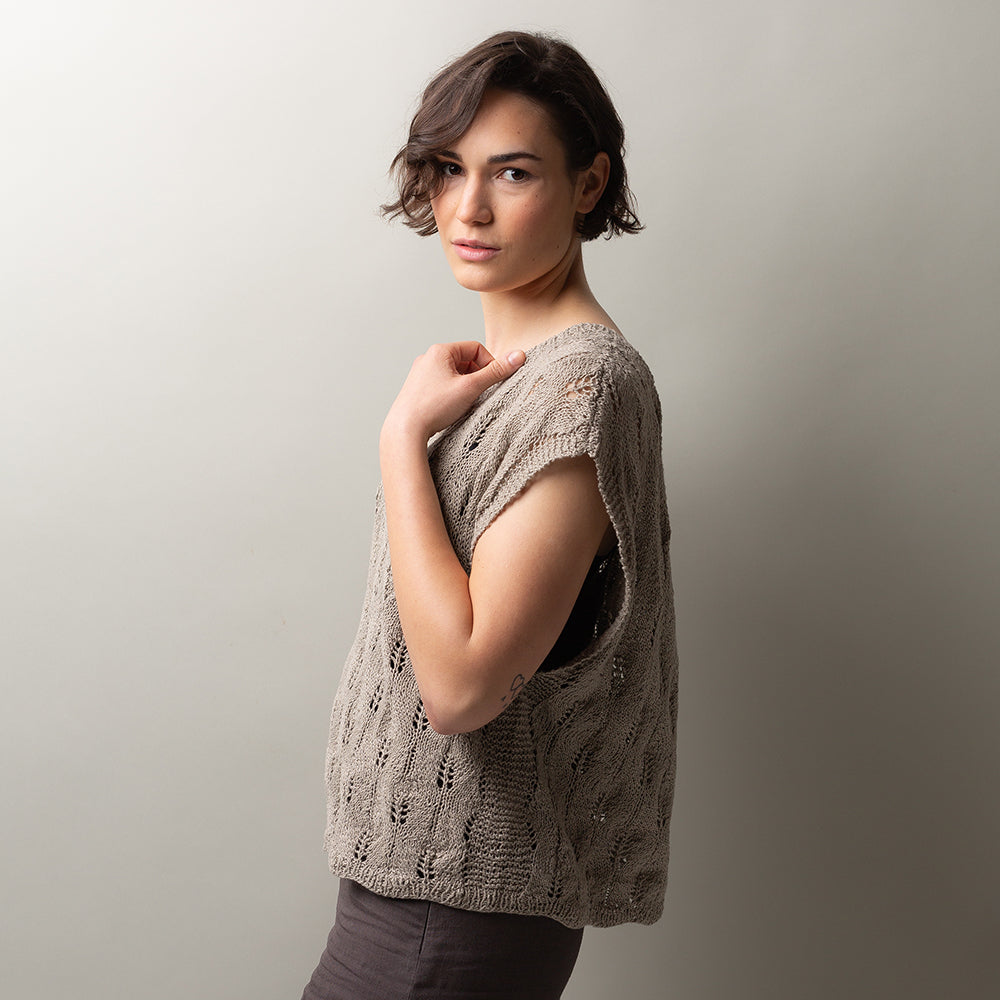 STRICKANLEITUNG | T-SHIRT ASPEN LEAF