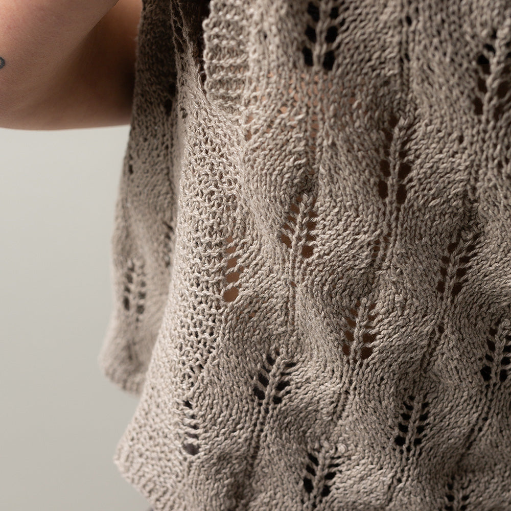 STRICKANLEITUNG | T-SHIRT ASPEN LEAF