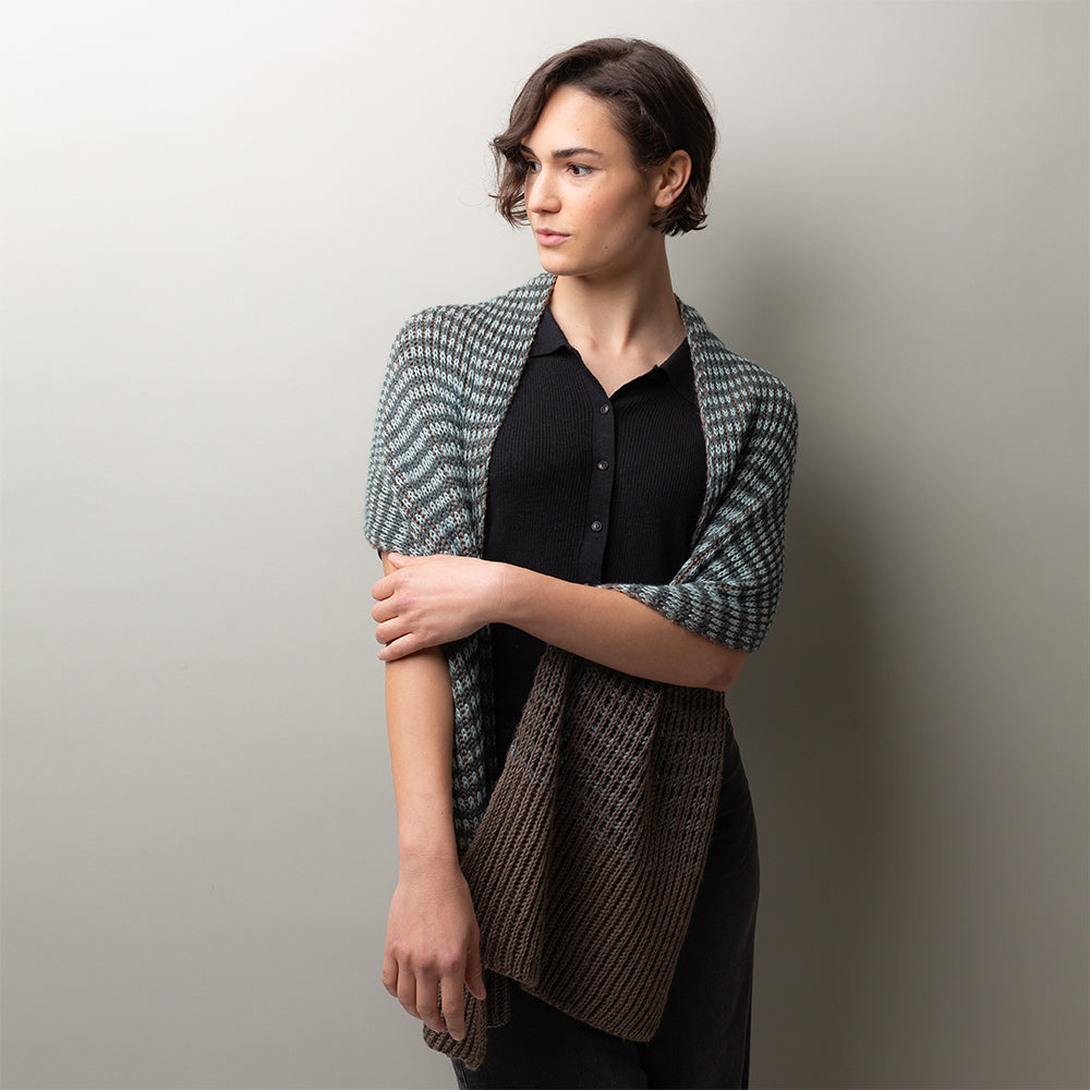 STRICKANLEITUNG | COLOR ECHO SCARF