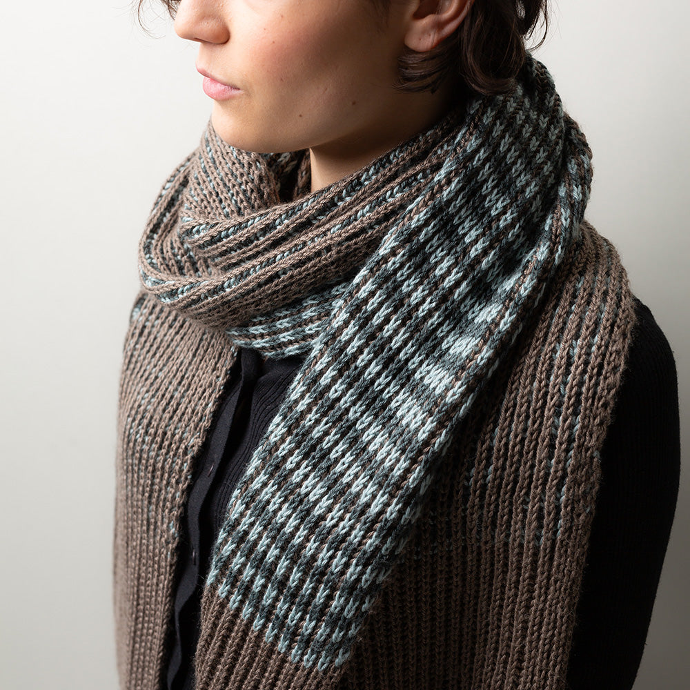 STRICKANLEITUNG | COLOR ECHO SCARF