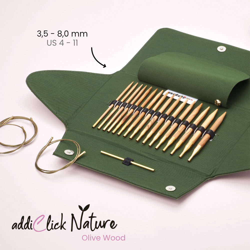 addiClick Nature Olive Wood Set