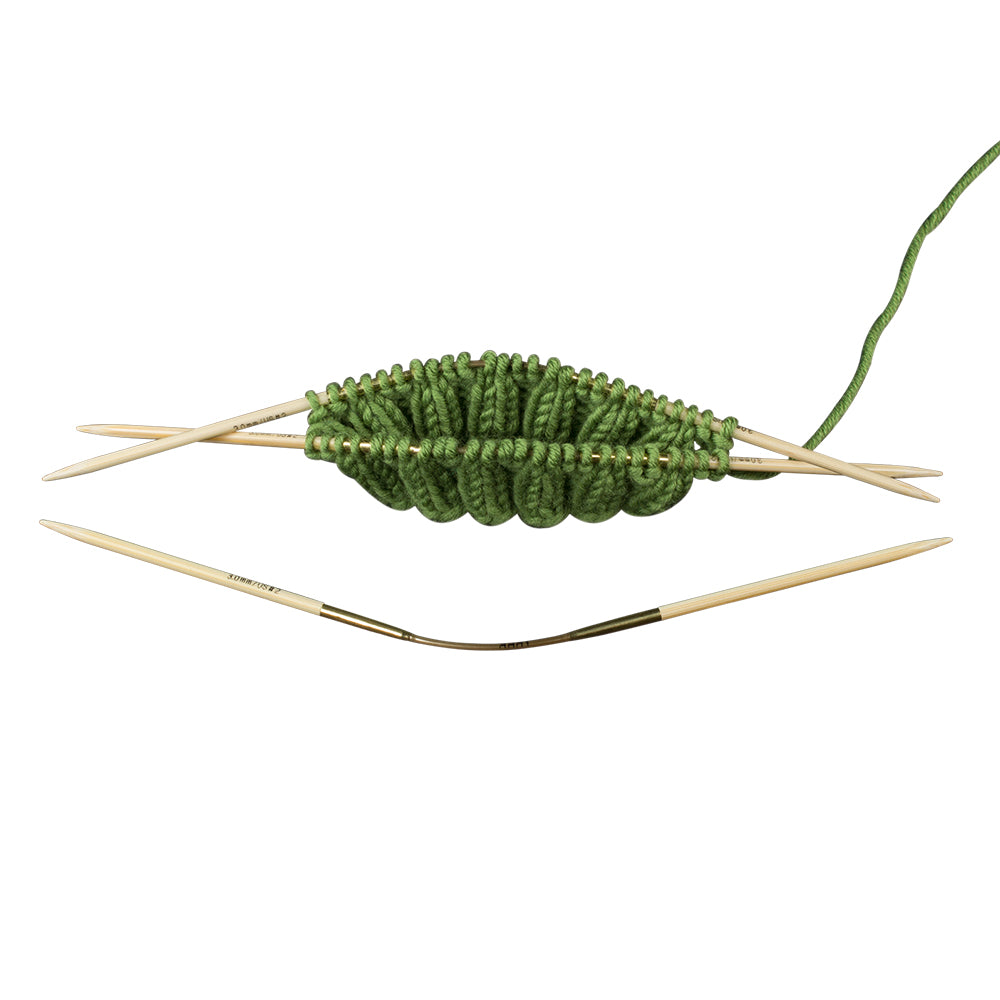 addiCraSyTrio Bamboo Short - einzeln 24 cm (2 - 5 mm)